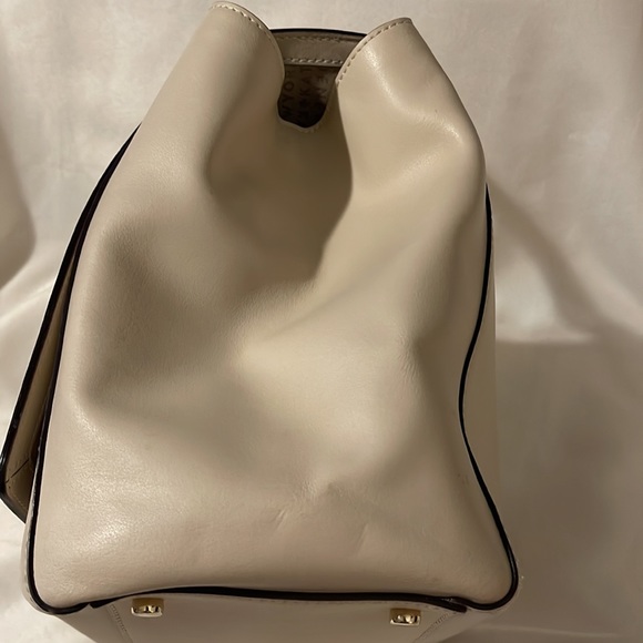 Kate Spade Laurel Magnolia Park Cream Satchel Crossbody Detachable Strap - Picture 7 of 16